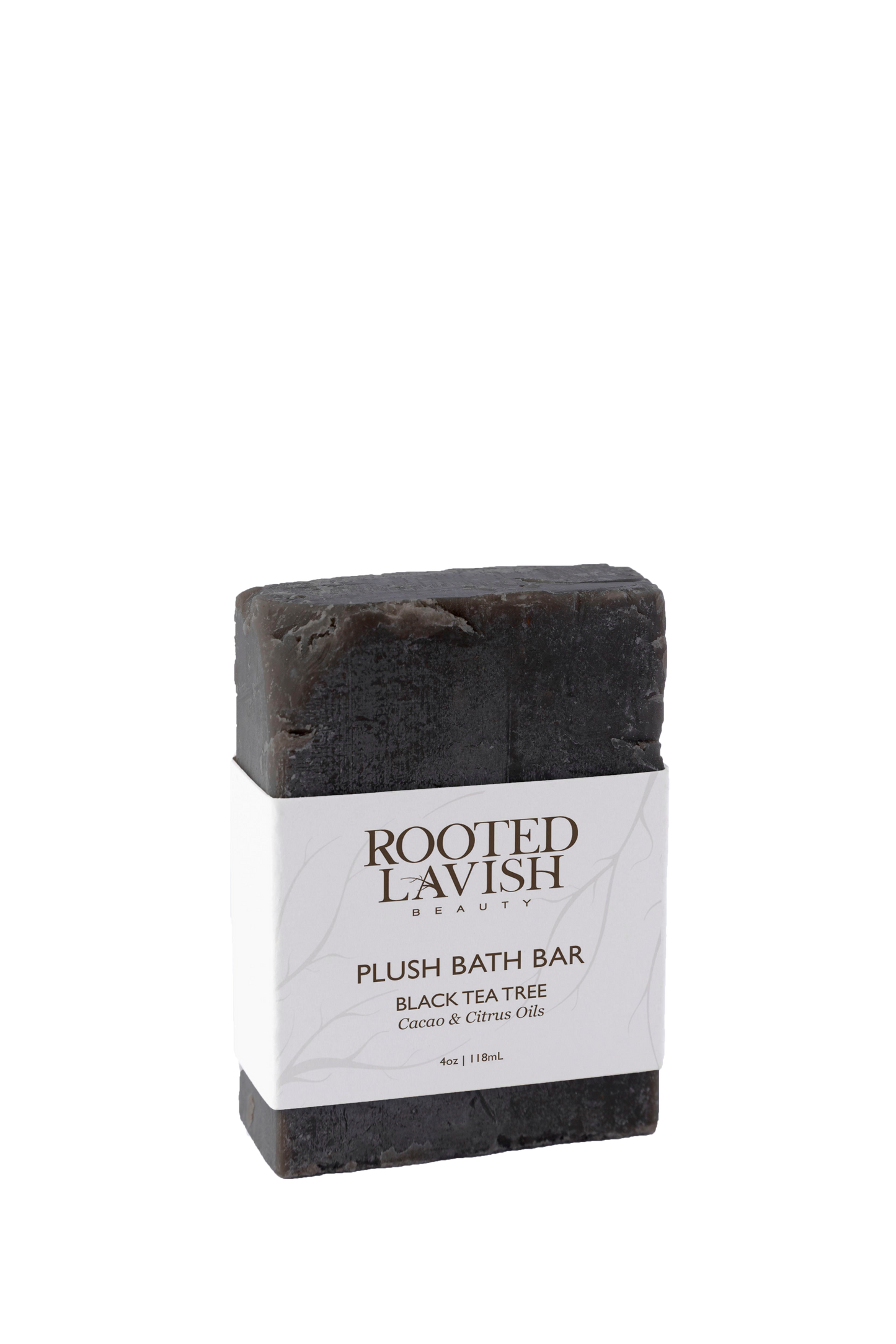 Plush Bath Bar-black tea tree