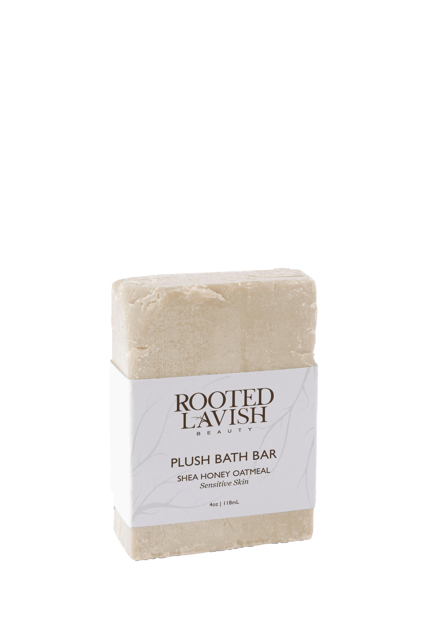 Plush Bath Bar- shea honey oatmeal