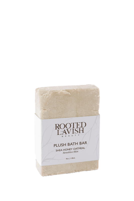 Plush Bath Bar- shea honey oatmeal